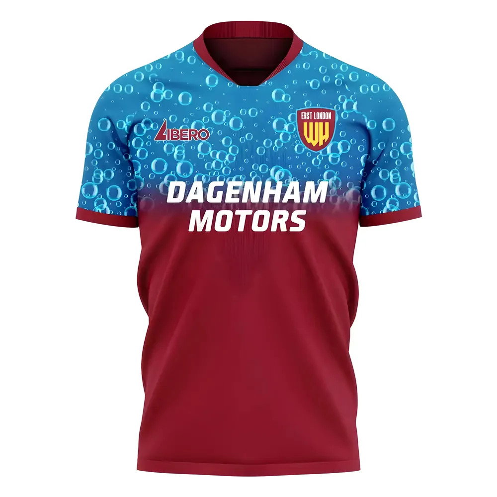 East London 2025-2026 Home Concept Football Kit (Libero)