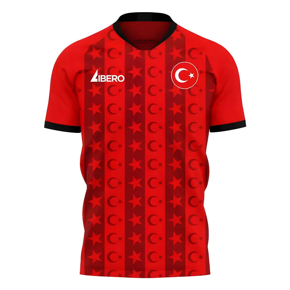 Turkey 2025-2026 Home Concept Football Kit (Libero)