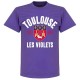 Toulouse Established T-Shirt - Purple Toulouse Established T-Shirt - Purple