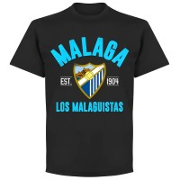 Malaga Established T-Shirt - Black