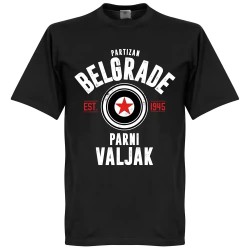Partizan Belgrade Established T-Shirt - Black