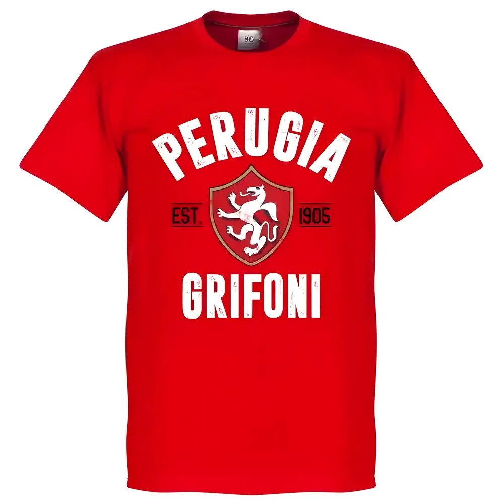 Perugia Established T-shirt - Red