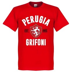 Perugia Established T-shirt - Red Perugia Established T-shirt - Red