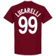 Livorno Lucarelli 99 Team T-Shirt - Maroon Livorno Lucarelli 99 Team T-Shirt - Maroon