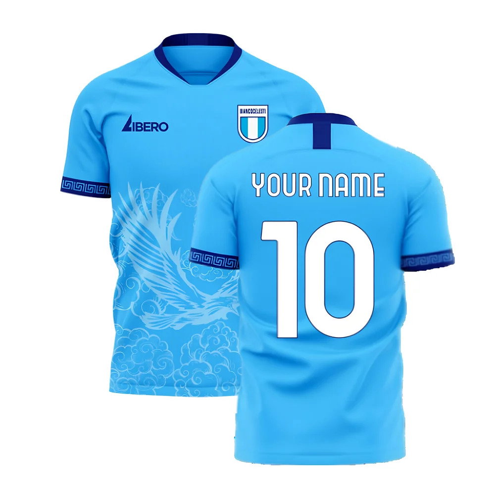 Lazio 2025-2026 Home Concept Football Kit (Libero) Lazio 2025-2026 Home Concept Football Kit (Libero)