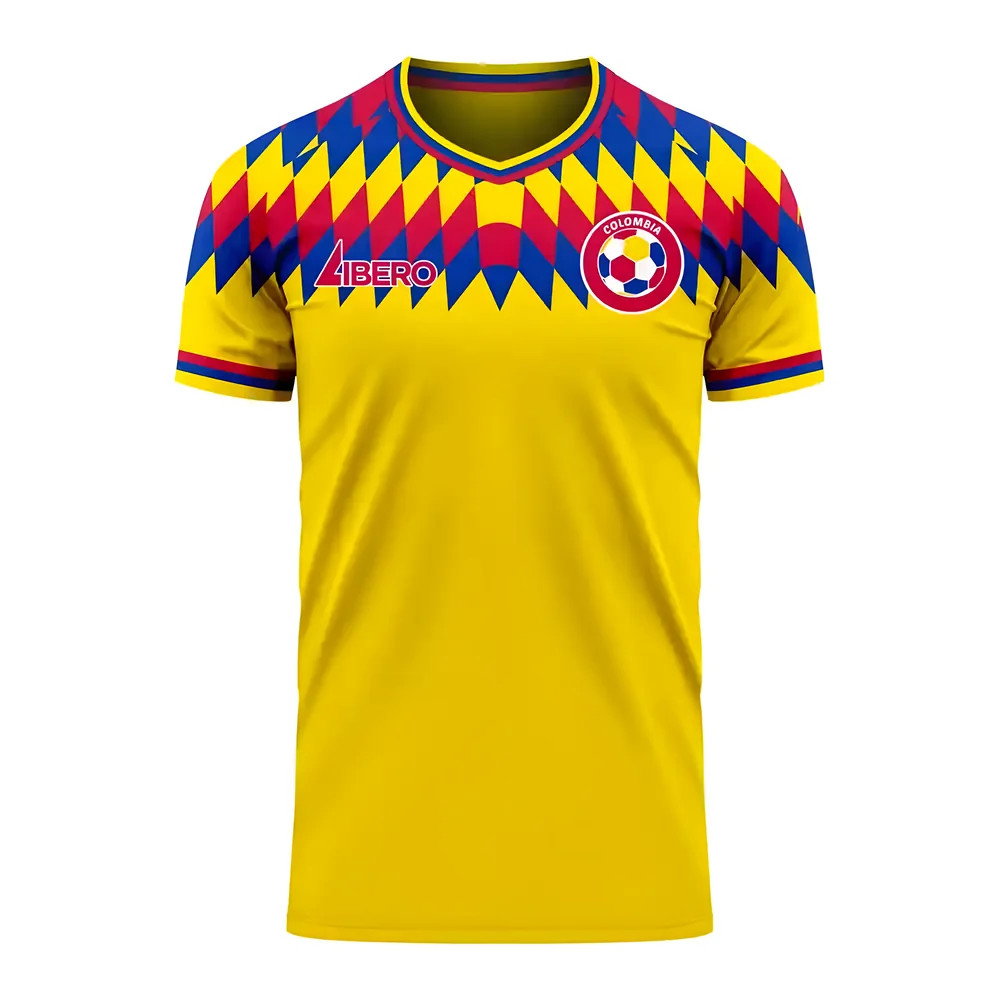 Colombia 2025-2026 Home Concept Football Kit (Libero)