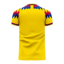 Colombia 2025-2026 Home Concept Football Kit (Libero) Colombia 2025-2026 Home Concept Football Kit (Libero)