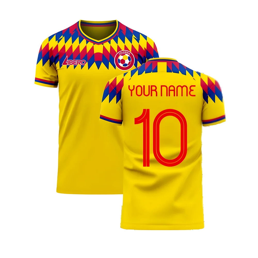 Colombia 2025-2026 Home Concept Football Kit (Libero)