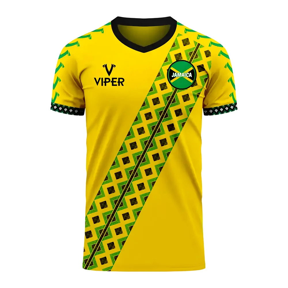 Jamaica 2025-2026 Home Concept Football Kit (Viper)