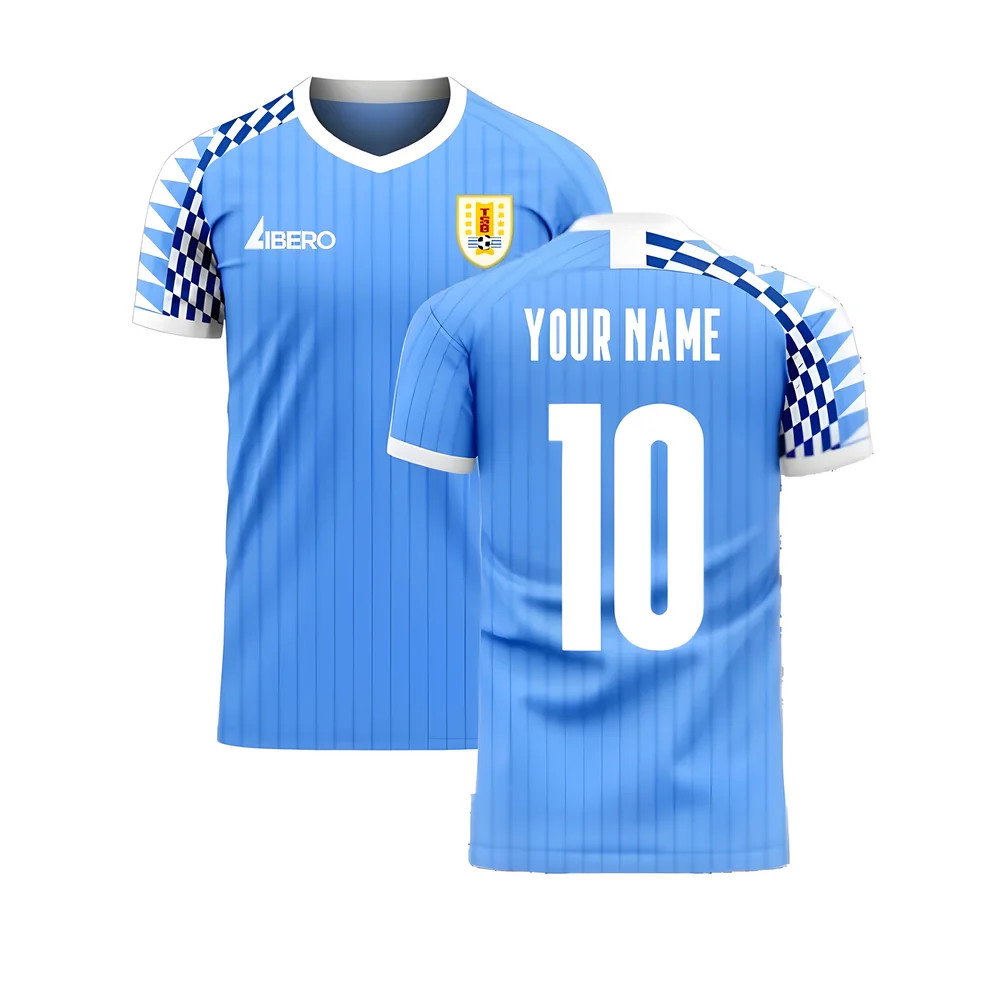 Uruguay 2025-2026 Home Concept Football Kit (Libero) Uruguay 2025-2026 Home Concept Football Kit (Libero)