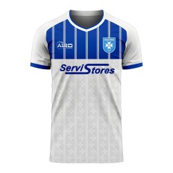 Auxerre 2025-2026 Home Concept Football Kit (Airo)
