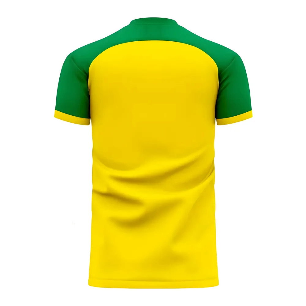 Nantes 2025-2026 Home Concept Football Kit (Libero)
