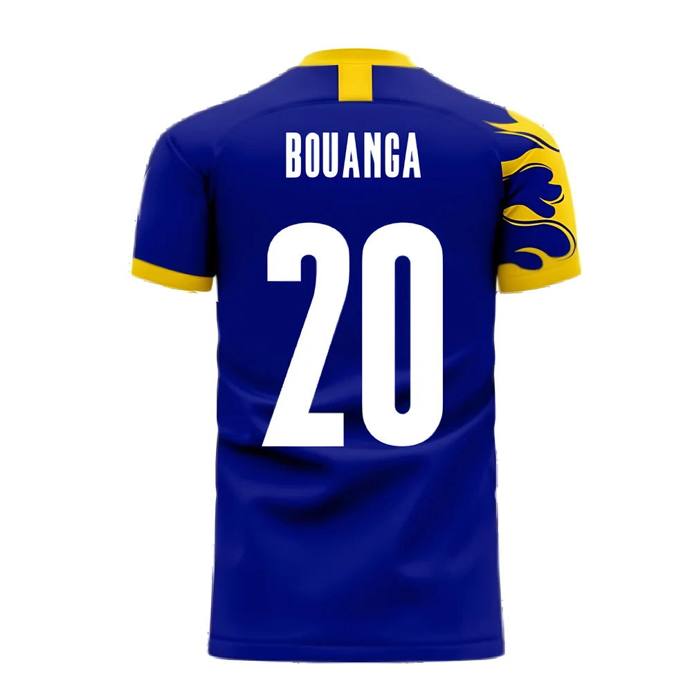Gabon 2025-2026 Away Concept Football Kit (Libero) (BOUANGA 20) Gabon 2025-2026 Away Concept Football Kit (Libero) (BOUANGA 20)