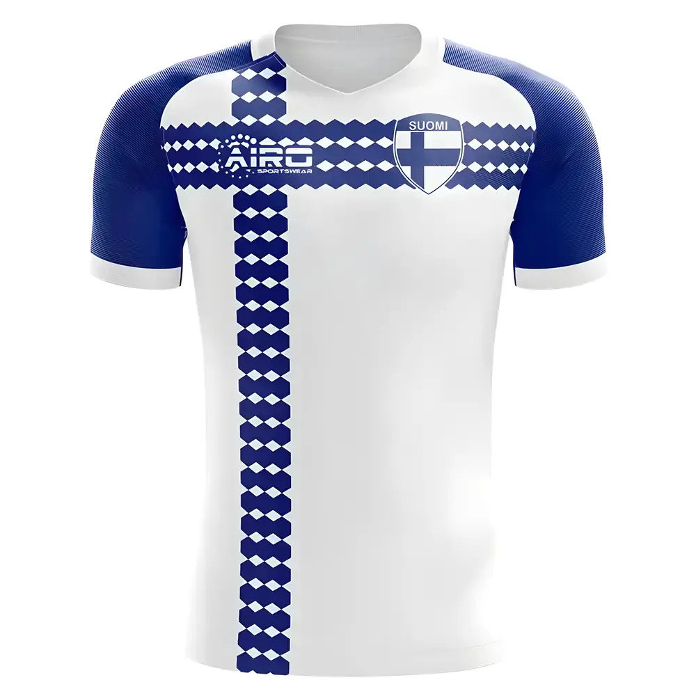 Finland 2025-2026 Home Concept Football Kit (Airo) - Baby