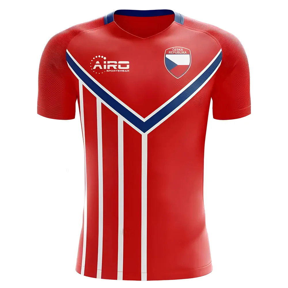 Czech Republic 2025-2026 Home Concept Football Kit (Airo) - Womens