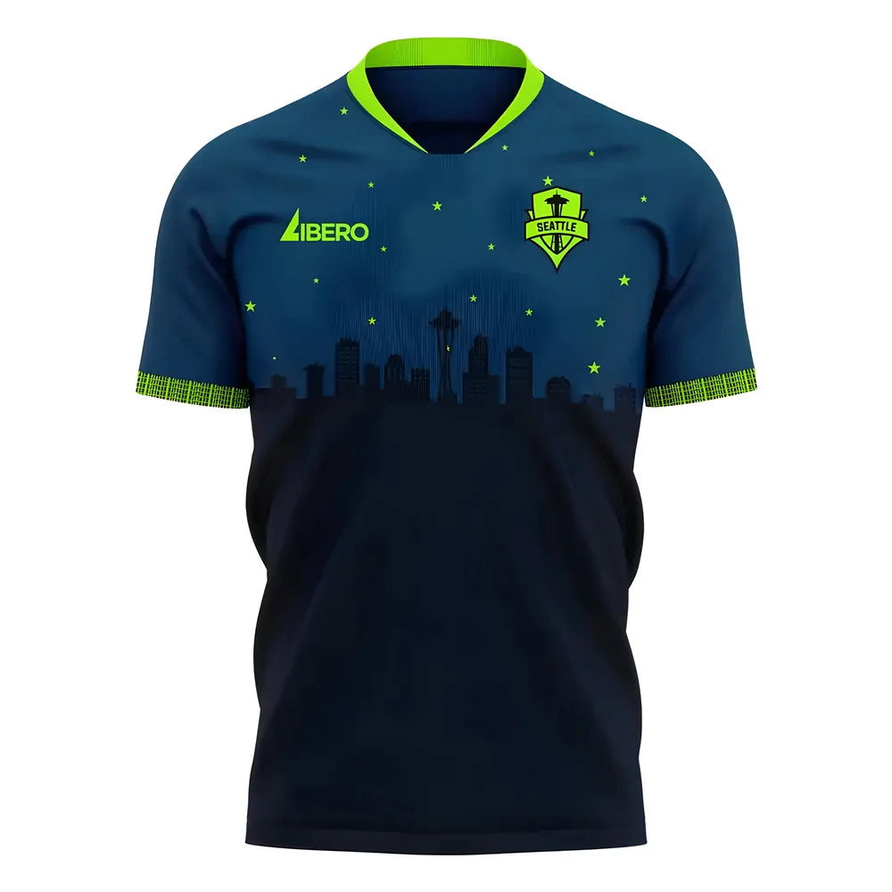 Seattle Sounders 2025-2026 Away Concept Football Kit (Libero) - Womens