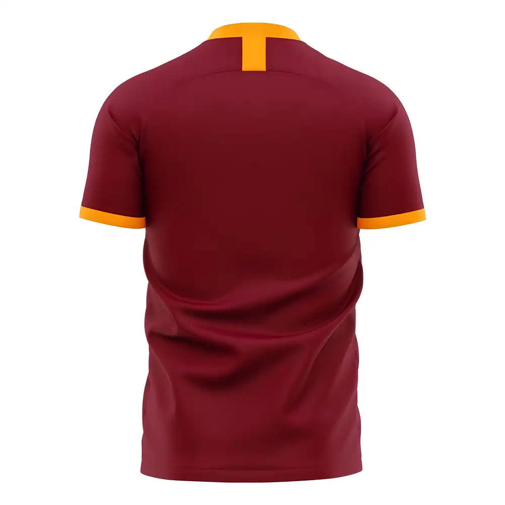Roma 2025-2026 Home Concept Football Kit (Libero) - No Sponsor - Baby