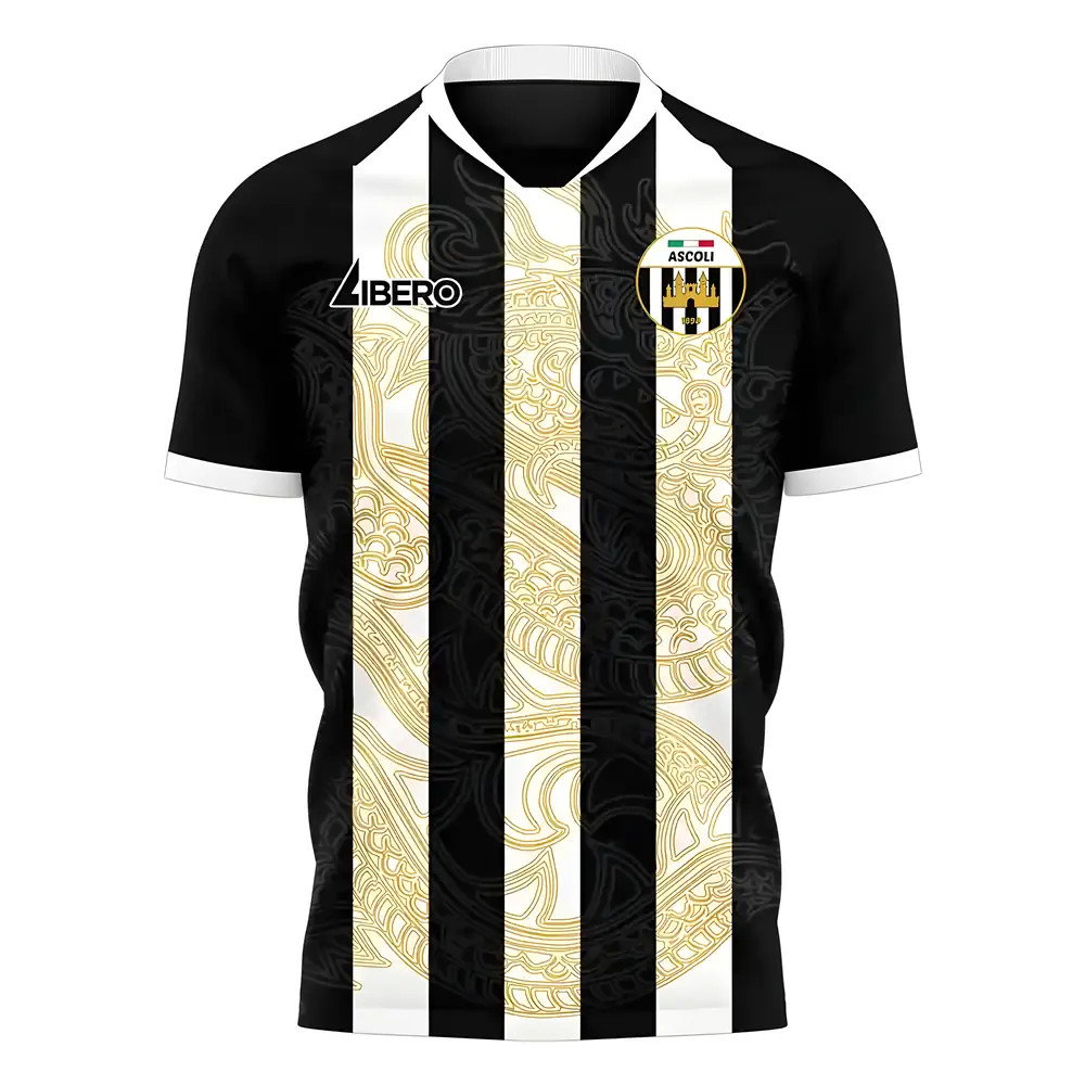 Ascoli 2025-2026 Home Concept Football Kit (Libero) - Baby Ascoli 2025-2026 Home Concept Football Kit (Libero) - Baby