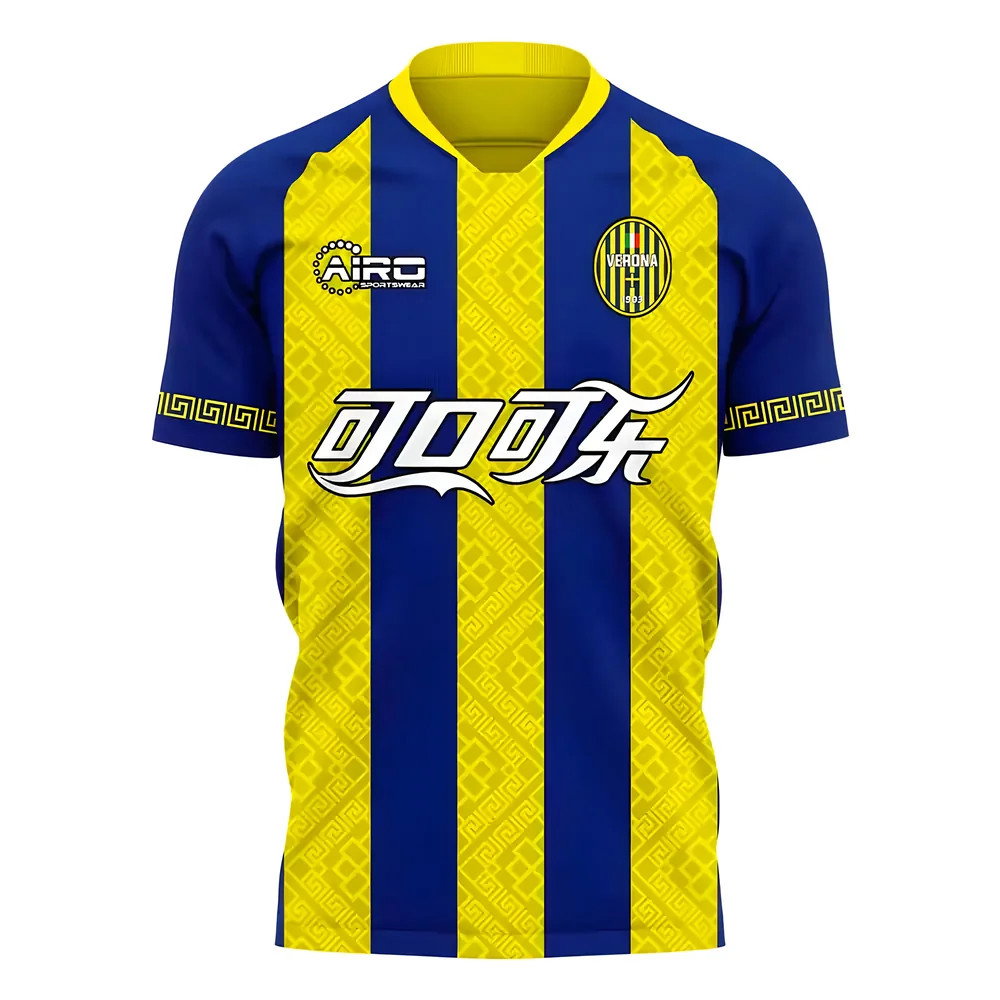 Hellas Verona 2025-2026 Home Concept Football Kit (Airo) - Baby