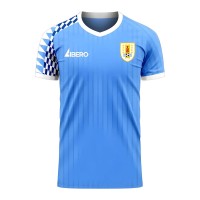 Uruguay 2025-2026 Home Concept Football Kit (Libero) - Womens