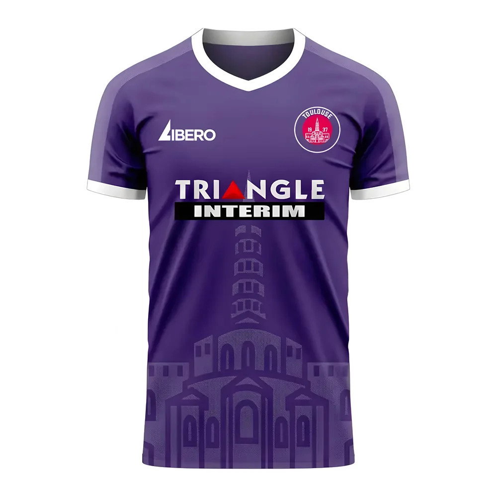 Toulouse 2025-2026 Home Concept Football Kit (Libero) - Baby Toulouse 2025-2026 Home Concept Football Kit (Libero) - Baby