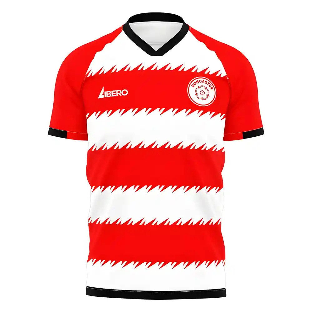 Doncaster 2025-2026 Home Concept Football Kit (Libero) Doncaster 2025-2026 Home Concept Football Kit (Libero)