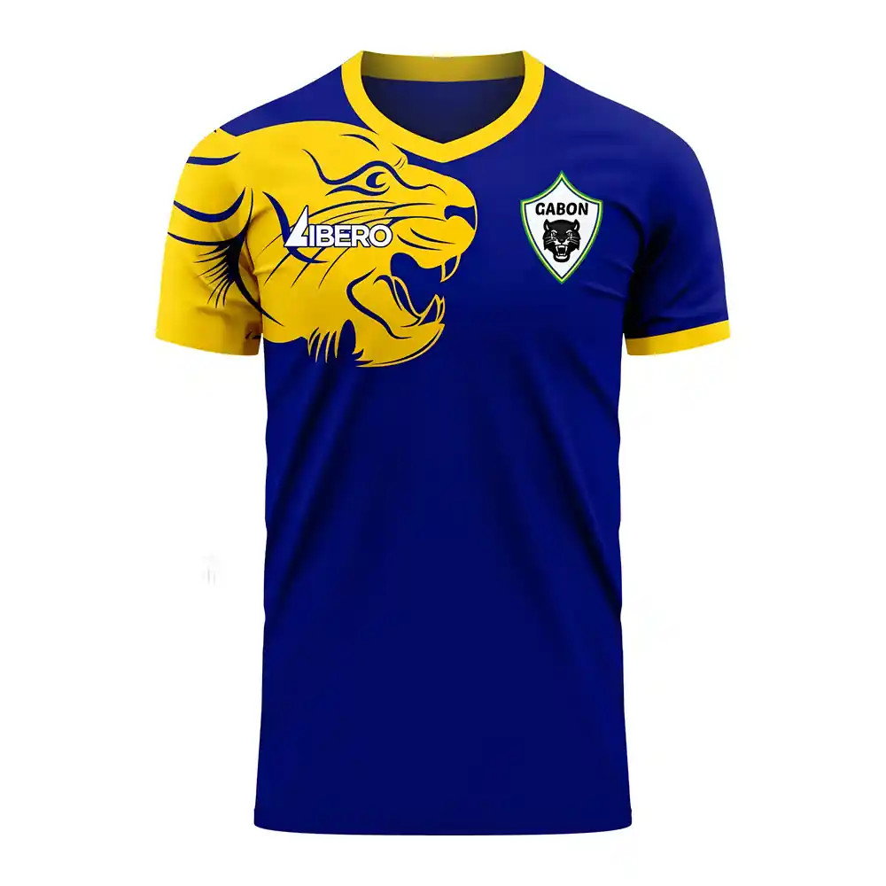 Gabon 2025-2026 Away Concept Football Kit (Libero) (Your Name)
