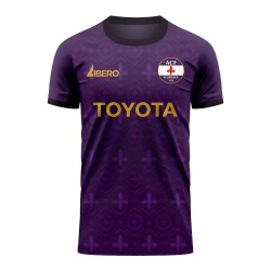 Fiorentina 2025-2026 Home Concept Football Kit (Libero) - Baby