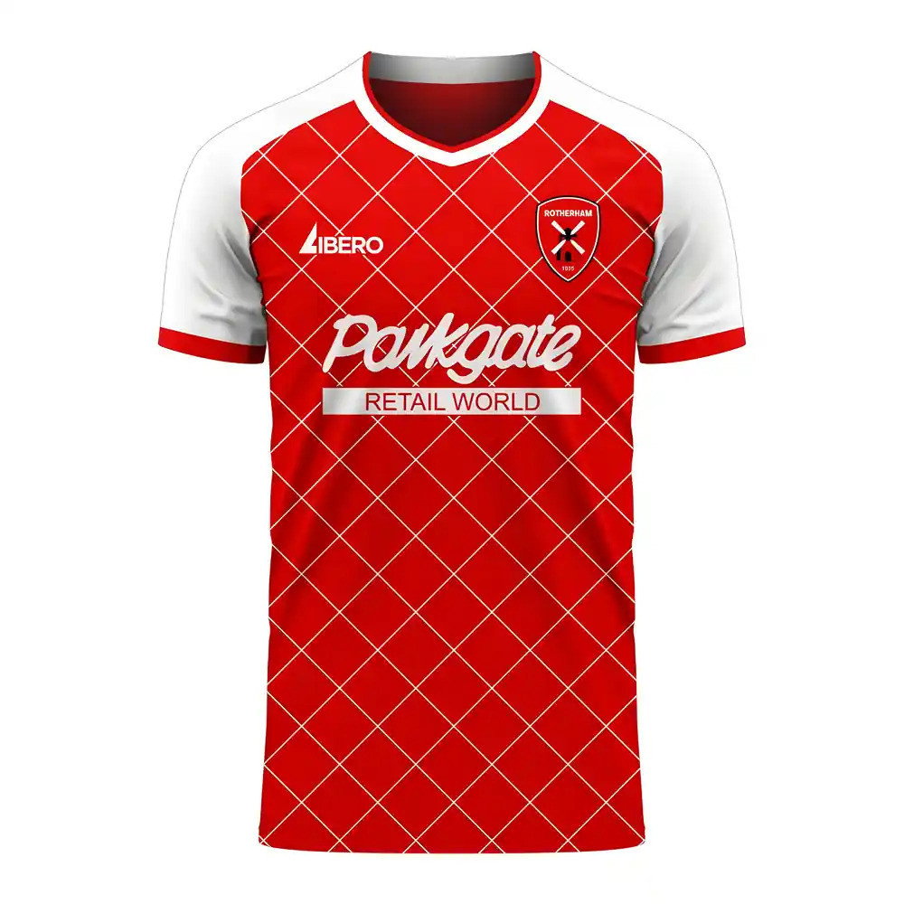 Rotherham 2025-2026 Home Concept Football Kit (Libero) - Baby Rotherham 2025-2026 Home Concept Football Kit (Libero) - Baby