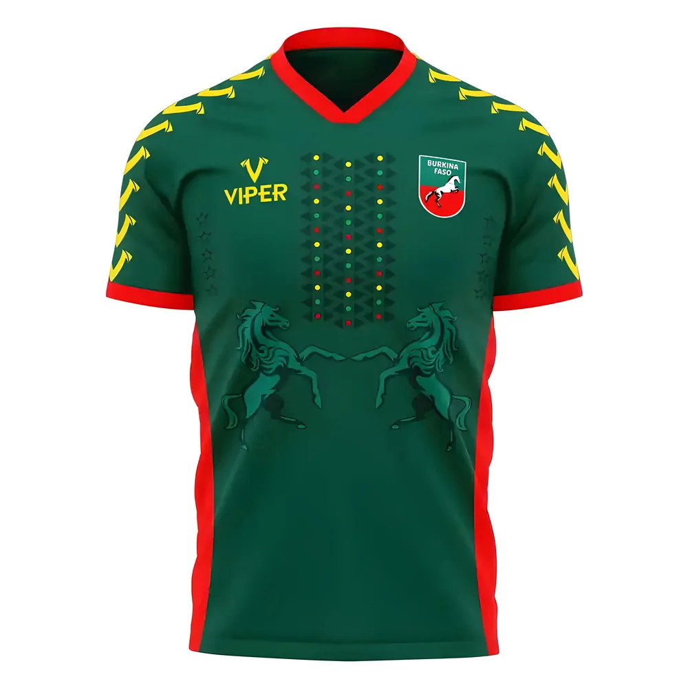 Burkina Faso 2025-2026 Home Concept Football Kit (Viper) Burkina Faso 2025-2026 Home Concept Football Kit (Viper)