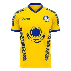 Kazakhstan 2025-2026 Home Concept Football Kit (Libero) - Baby