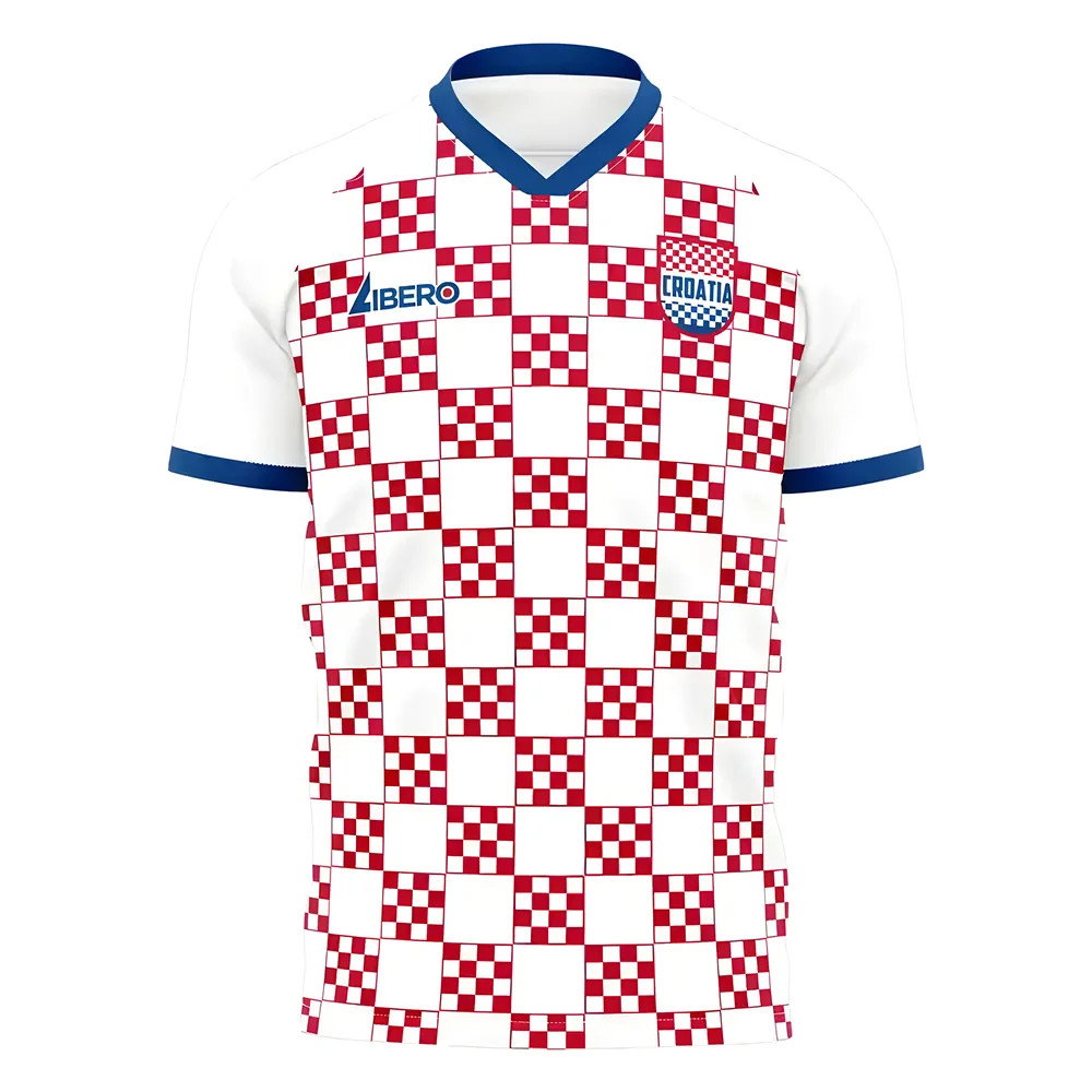 Croatia 2025-2026 Home Concept Football Kit (Libero) - Baby