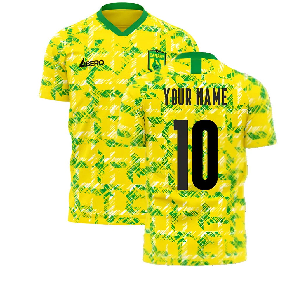 Norwich 1990s Home Concept Football Kit (Libero) Norwich 1990s Home Concept Football Kit (Libero)