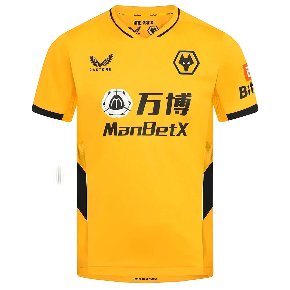 2021-2022 Wolves Home Shirt 2021-2022 Wolves Home Shirt