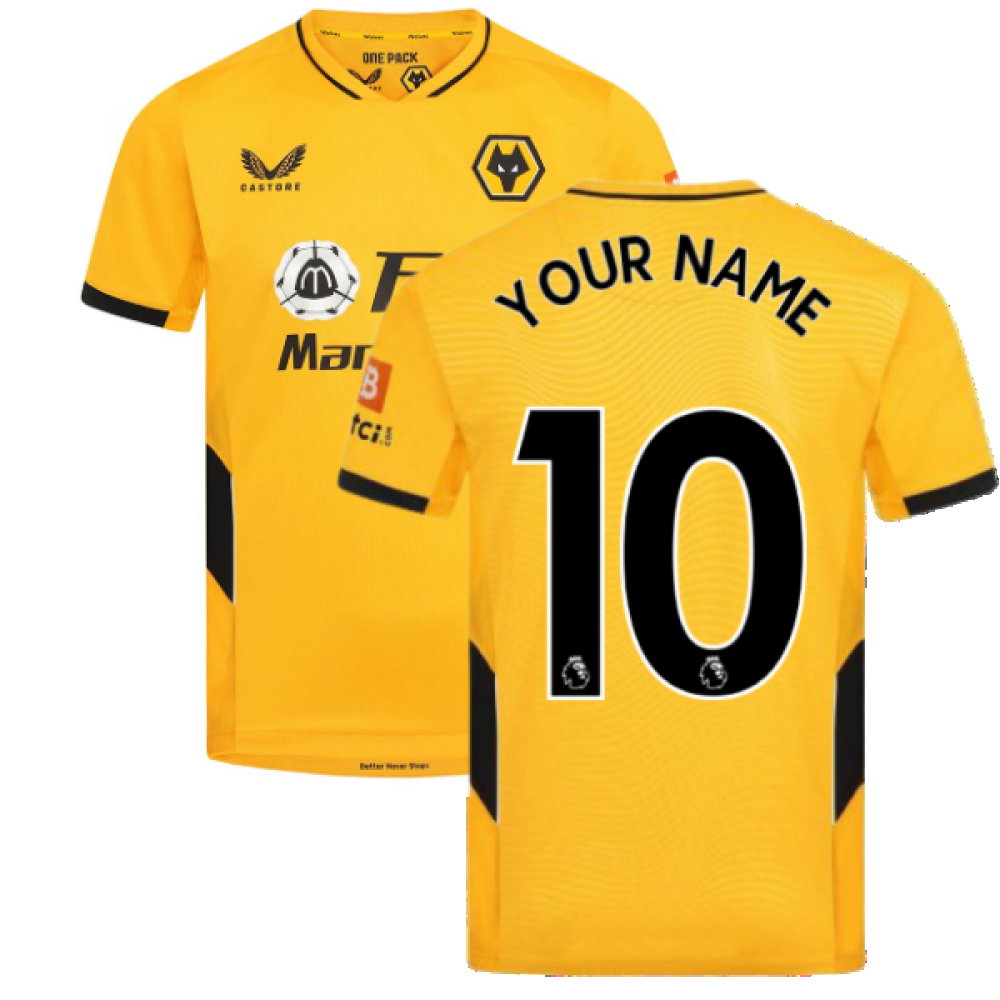 2021-2022 Wolves Home Shirt 2021-2022 Wolves Home Shirt