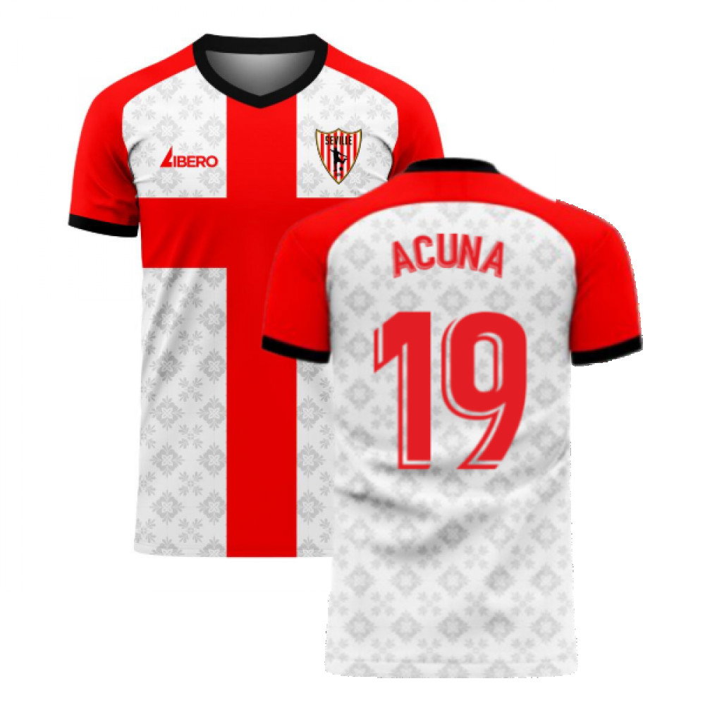Seville 2025-2026 Home Concept Football Kit (Libero)