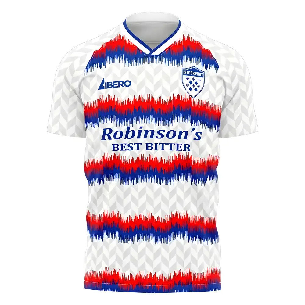 Stockport 2025-2026 Away Concept Football Kit (Libero) Stockport 2025-2026 Away Concept Football Kit (Libero)