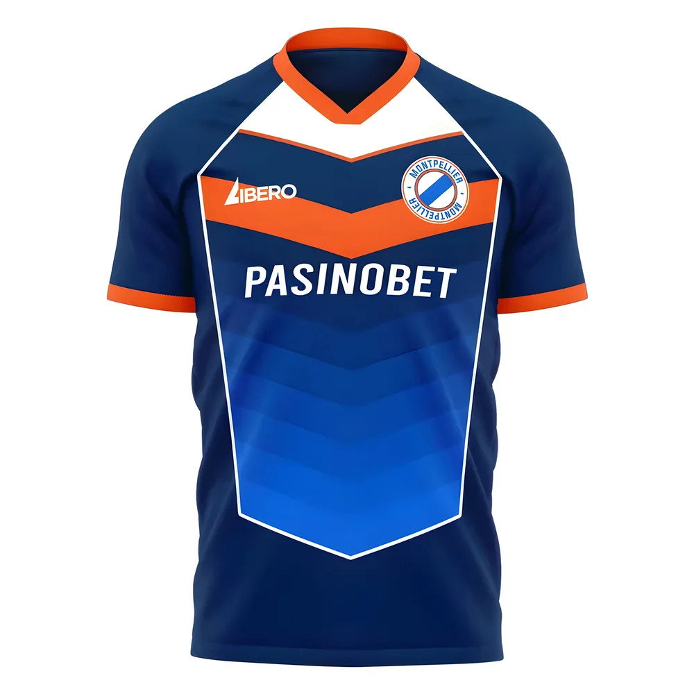 Montpellier 2025-2026 Home Concept Football Kit (Libero) Montpellier 2025-2026 Home Concept Football Kit (Libero)