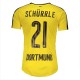 Borussia Dortmund 2016-17 Home Shirt Schurrle #21 ( M) Borussia Dortmund 2016-17 Home Shirt Schurrle #21 ( M)