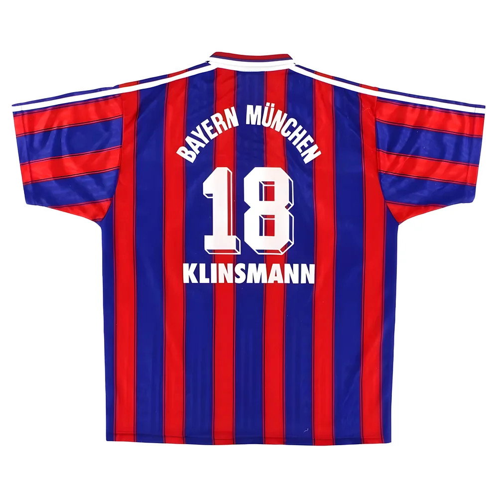 Bayern Munich 1995-97 Home Shirt #18 Klinsmann ( S)