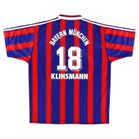 Bayern Munich 1995-97 Home Shirt #18 Klinsmann ( S)