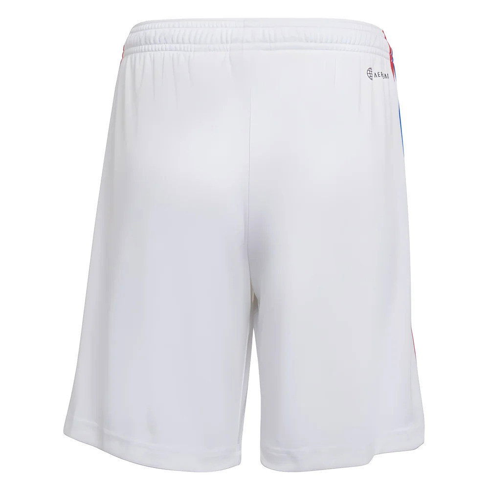 2022-2023 Olympique Lyon Home Shorts (White) 2022-2023 Olympique Lyon Home Shorts (White)