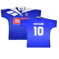 Bastia 1996-97 Home Shirt ( M) (Your Name)