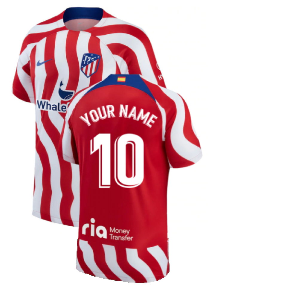 2022-2023 Atletico Madrid Home Shirt 2022-2023 Atletico Madrid Home Shirt