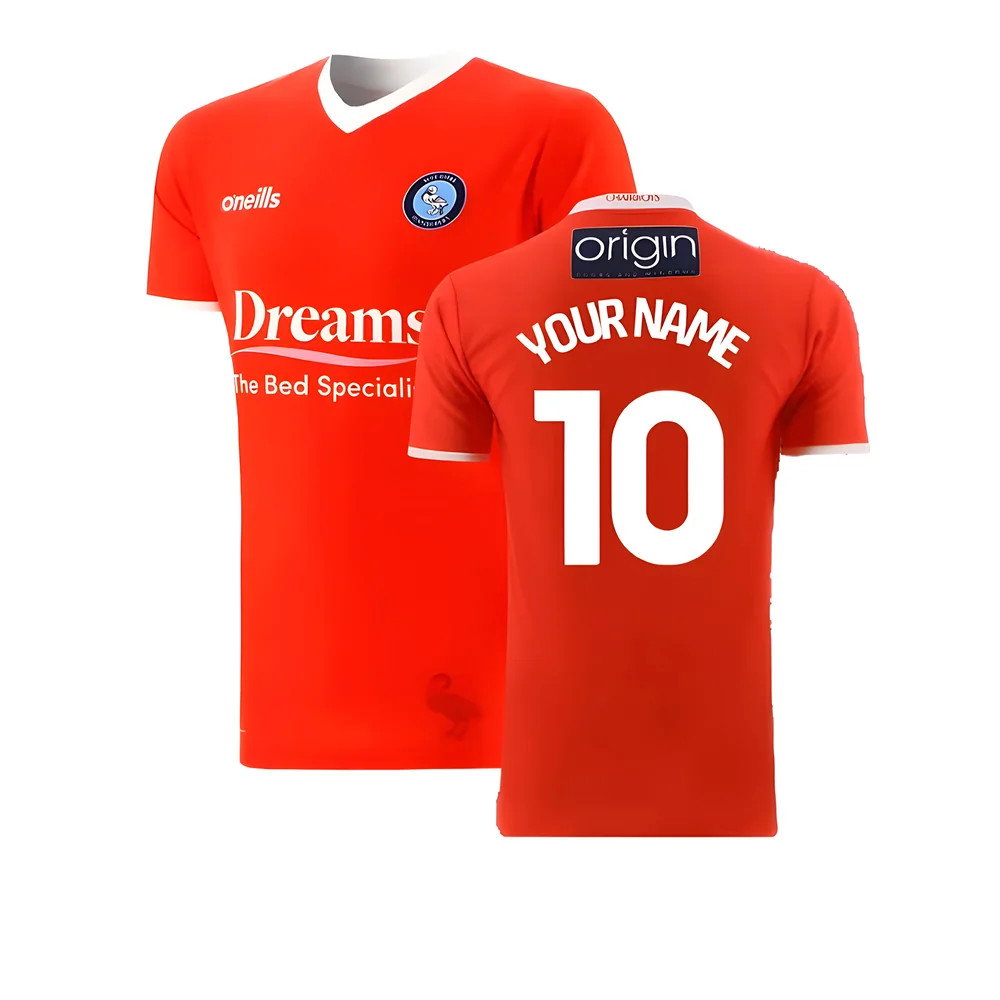 2022-2023 Wycombe Wanderers Away Shirt (Your Name) 2022-2023 Wycombe Wanderers Away Shirt (Your Name)