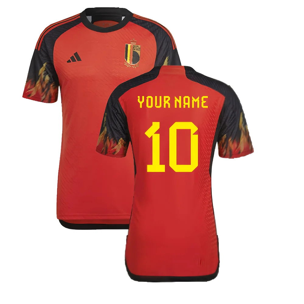 2022-2023 Belgium Authentic Home Shirt 2022-2023 Belgium Authentic Home Shirt