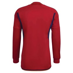 2022-2023 Spain Long Sleeve Home Shirt 2022-2023 Spain Long Sleeve Home Shirt
