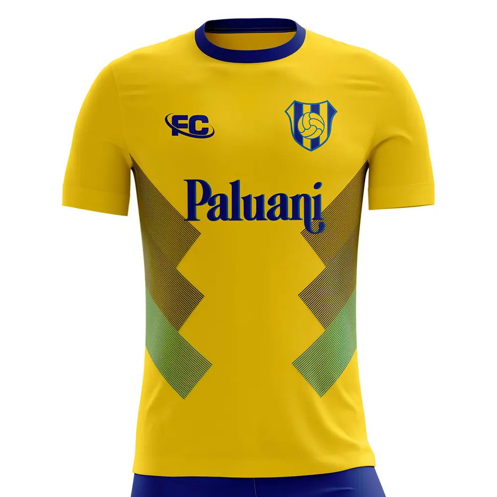 Chievo Verona 2022-2023 Home Concept Football Kit Chievo Verona 2022-2023 Home Concept Football Kit