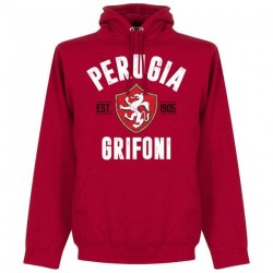Perugia Established Hoodie - Red Perugia Established Hoodie - Red