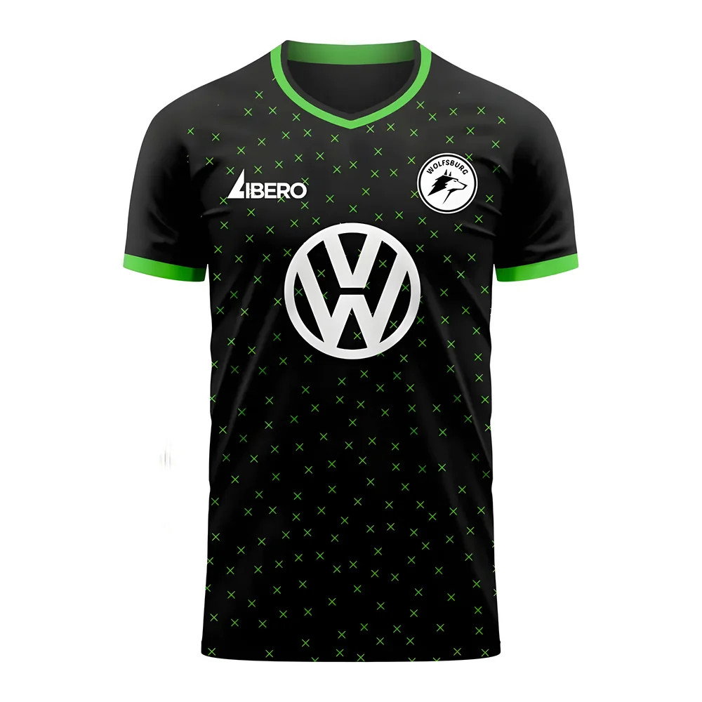 Wolfsburg 2024-2025 Third Concept Football Kit (Libero)